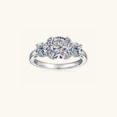 3.5 Carat Moissanite 925 Sterling Silver Ring