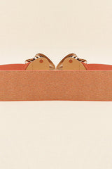 Zinc Alloy Buckle Elastic Belt